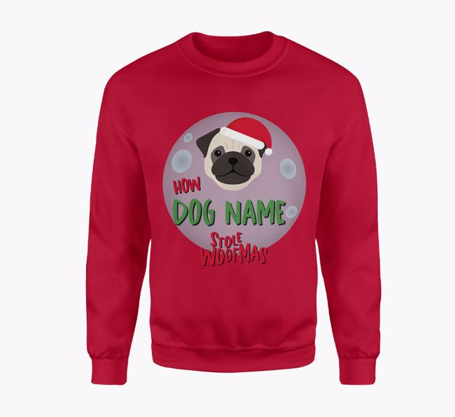 Dog Stole Christmas: Personalised {breedFullName} Adult Jumper